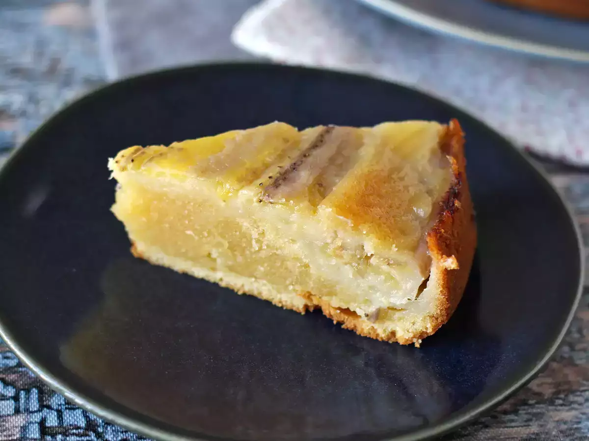 Bolo de banana invertido com cobertura caramelizada - foto 3