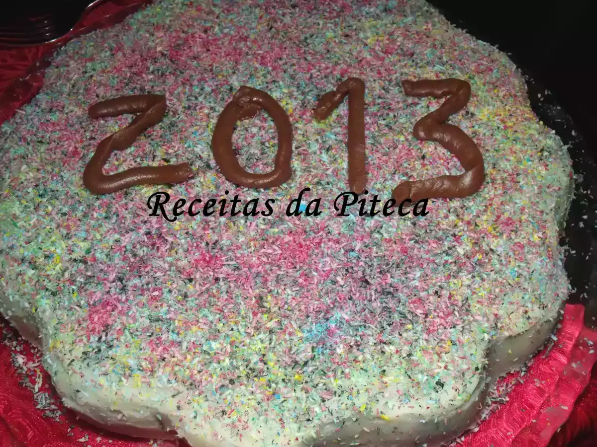 Bolo de batata doce e côco