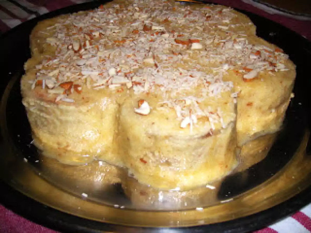 Bolo De Bolacha com Creme de Amêndoa (Classico com um twist)
