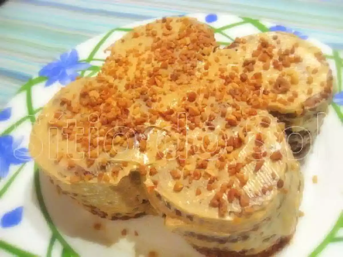 Bolo de bolacha com creme moka - foto 2