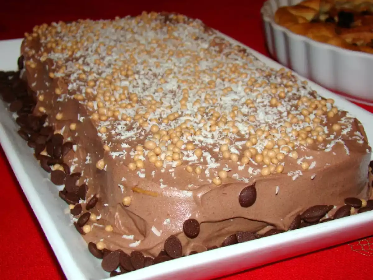 Bolo de Bolacha com Mousse de Chocolate - foto 6