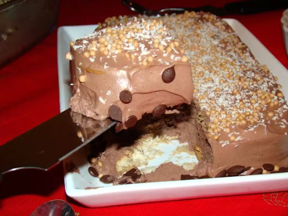 Bolo de Bolacha com Mousse de Chocolate - foto 7
