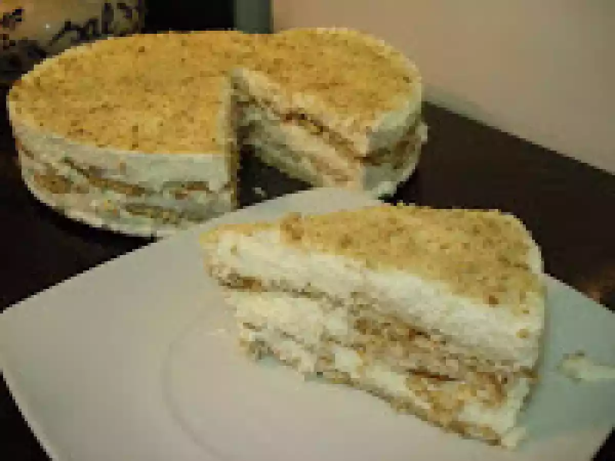 Bolo de Bolacha com Whisky