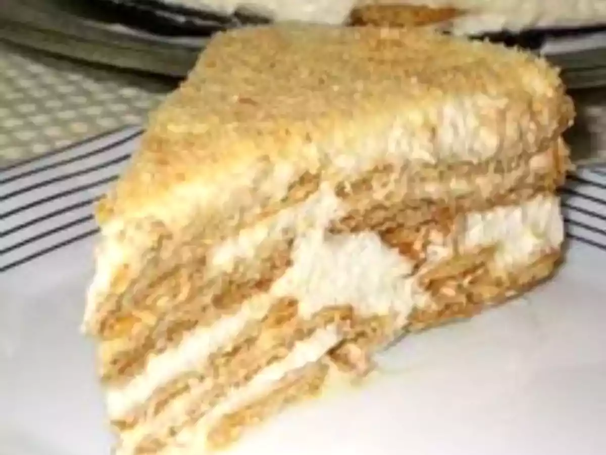Bolo de bolacha cremoso - foto 2