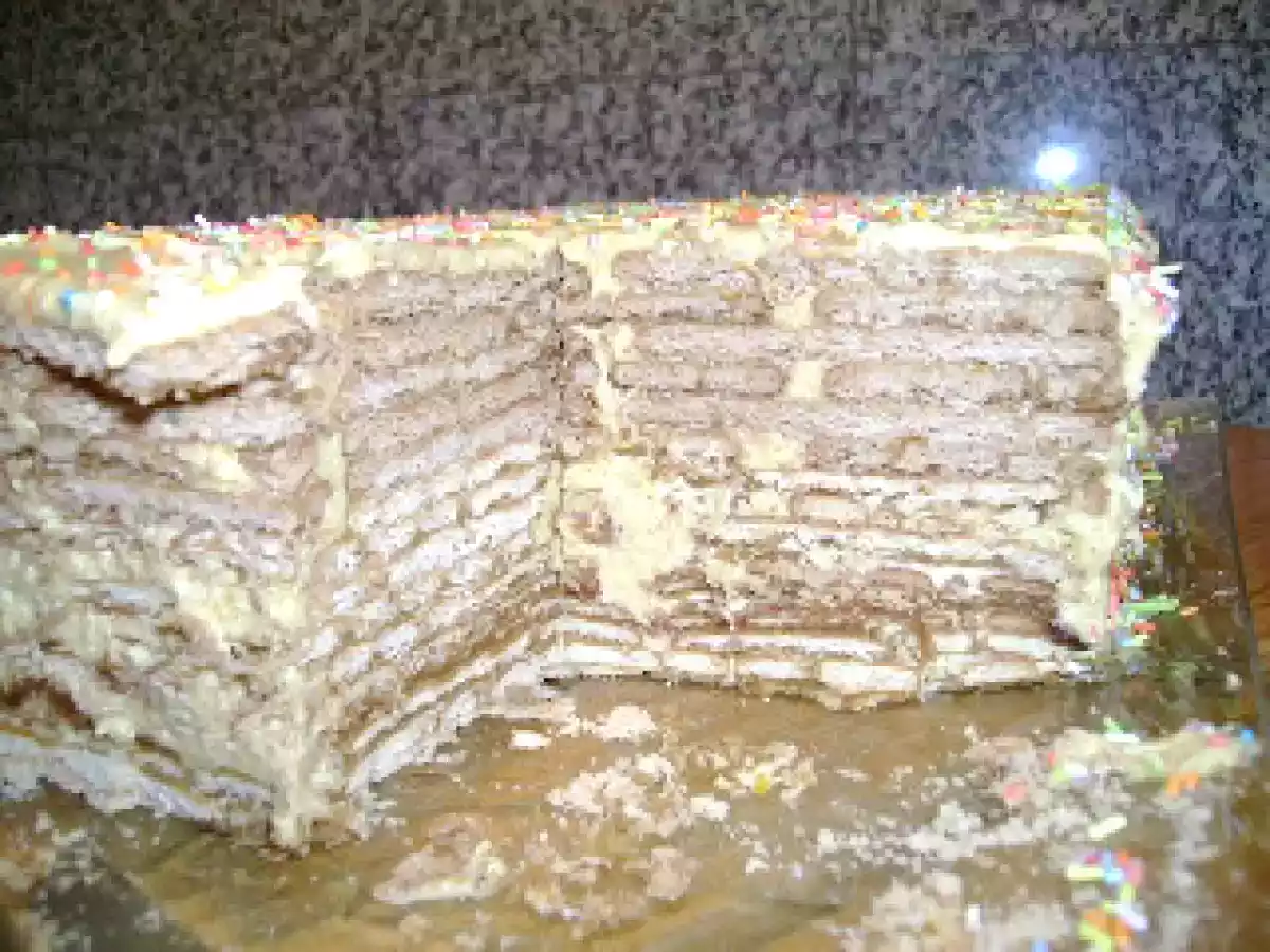 Bolo de bolacha da Célia - foto 2