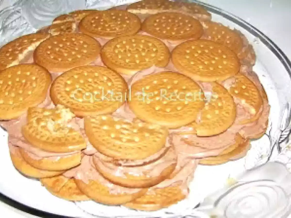 Bolo de Bolacha (Maria) com Mousse de Chocolate - foto 2
