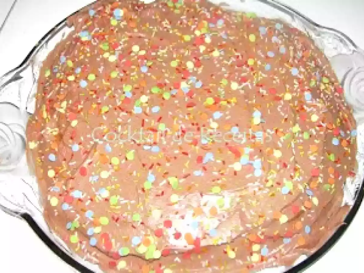 Bolo de Bolacha (Maria) com Mousse de Chocolate - foto 3