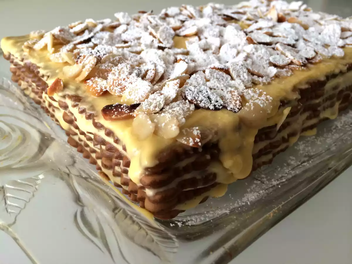 Bolo de bolacha sublime