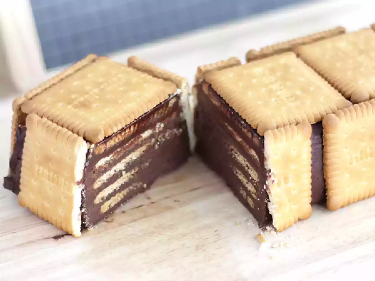 Bolo de bolachas e chocolate - foto 3