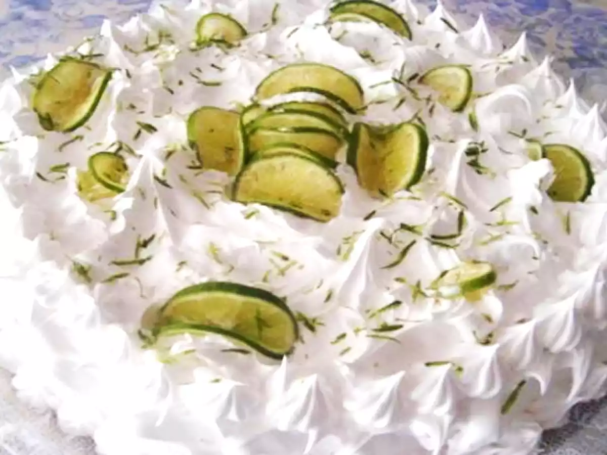 Bolo de Caipirinha de Limão