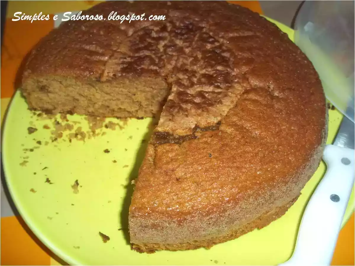 Bolo de Canela e Erva Doce