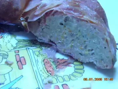Bolo de Carne Picada com Maçã e Cenoura