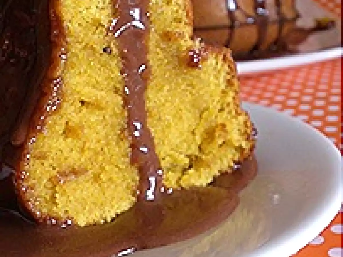 Bolo de Cenoura com Ganache de Chocolate Belga - foto 3