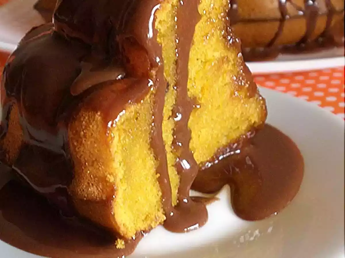 Bolo de Cenoura com Ganache de Chocolate Belga - foto 4