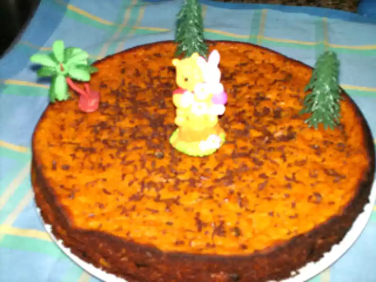 Bolo de cenoura com pepitas de chocolate - foto 2