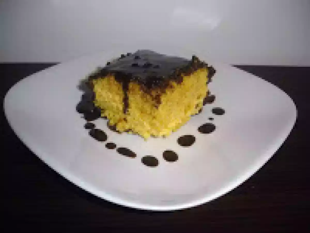 Bolo de Cenoura de Microondas
