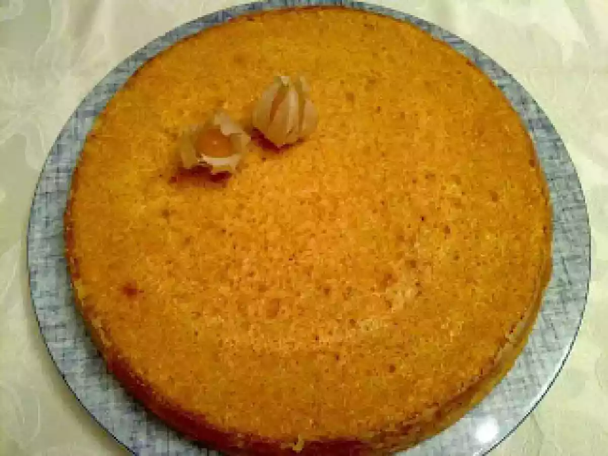 Bolo de Cenoura e Amêndoa