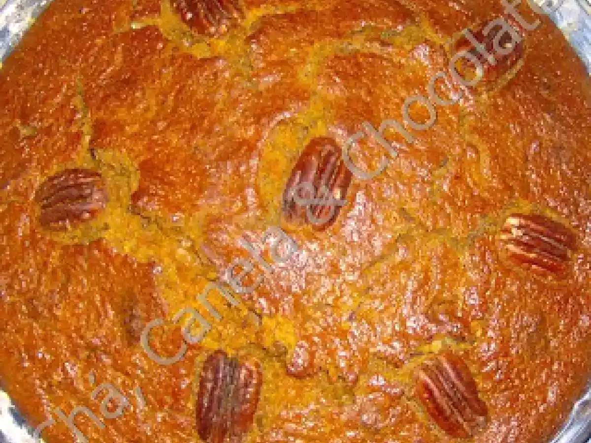Bolo de Cenoura e Nozes Pecãs