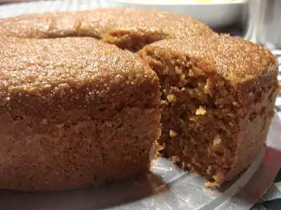 Bolo de cenoura integral