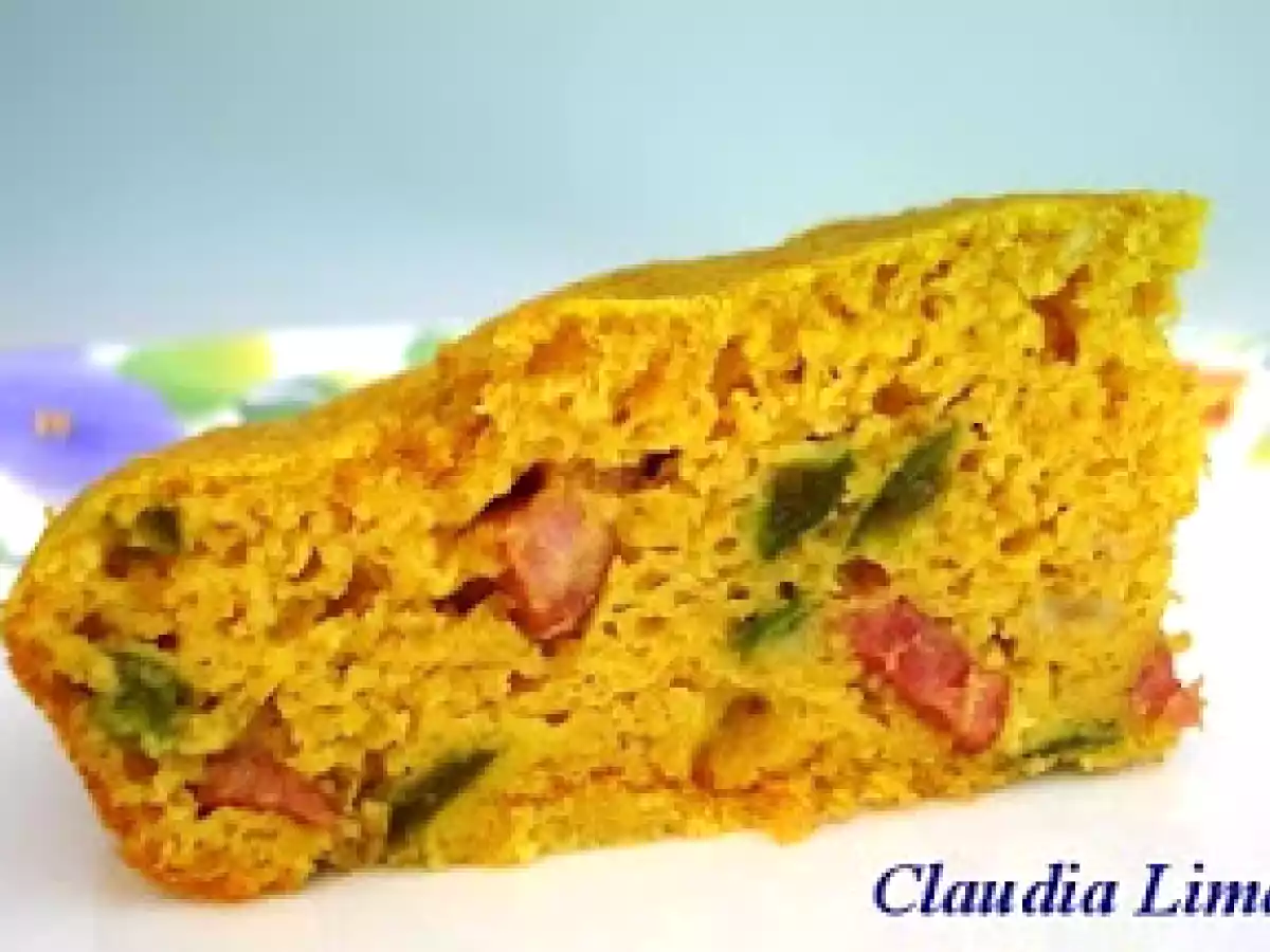 Bolo de Cenoura Salgado