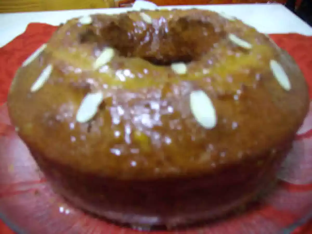 Bolo de chá preto