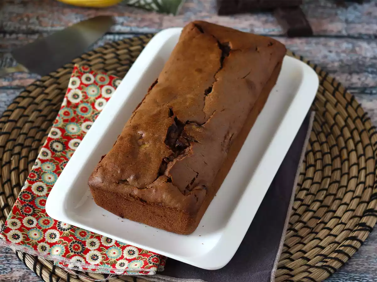 Bolo de chocolate com banana versão gourmet! - foto 2