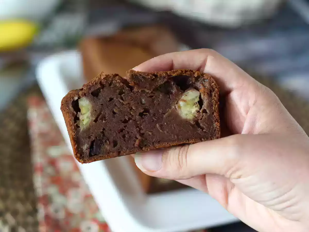 Bolo de chocolate com banana versão gourmet! - foto 3