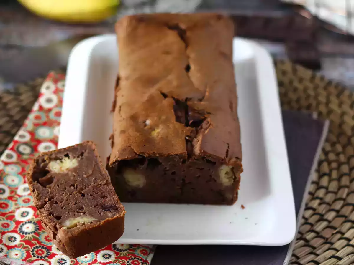 Bolo de chocolate com banana versão gourmet! - foto 4