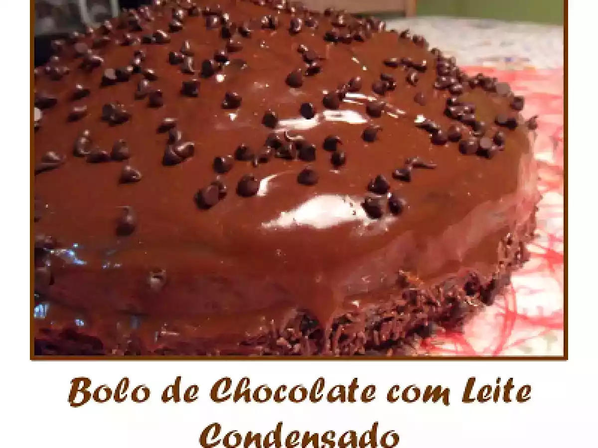 Bolo de Chocolate com Leite Condensado - foto 2