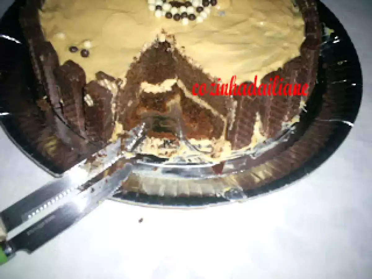 Bolo de chocolate com mousse de tang Maracujá!! - foto 4