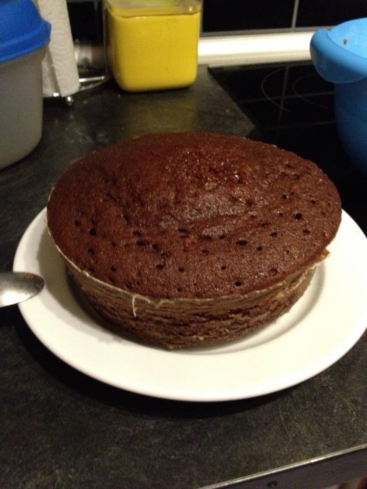 Bolo de chocolate de microondas Receita Petitchef