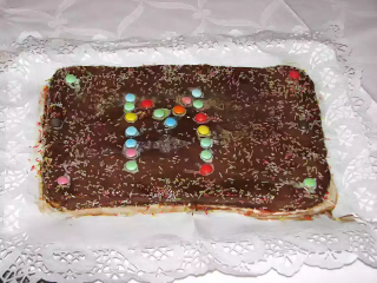 Bolo de chocolate e amêndoa