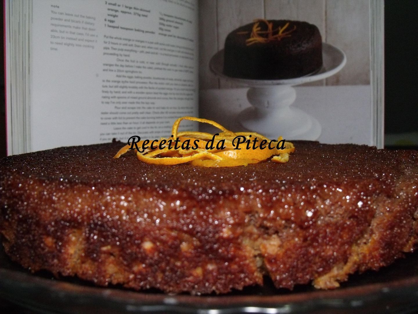 Bolo de laranja e chocolate - sem ovo! - Receita Petitchef