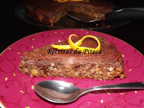 Bolo de laranja e chocolate - sem ovo! - Receita Petitchef