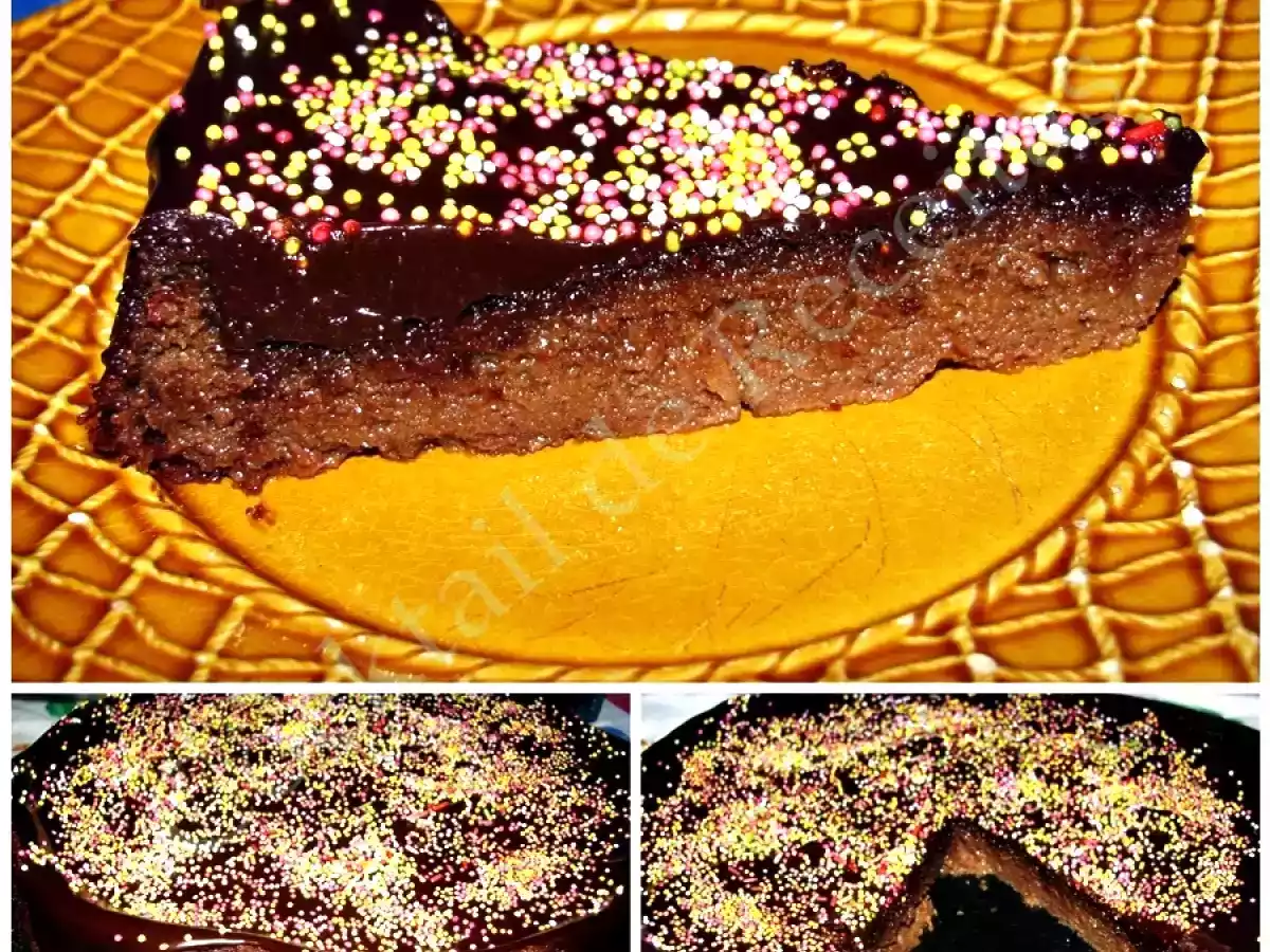 Bolo de Chocolate e Leite Condensado