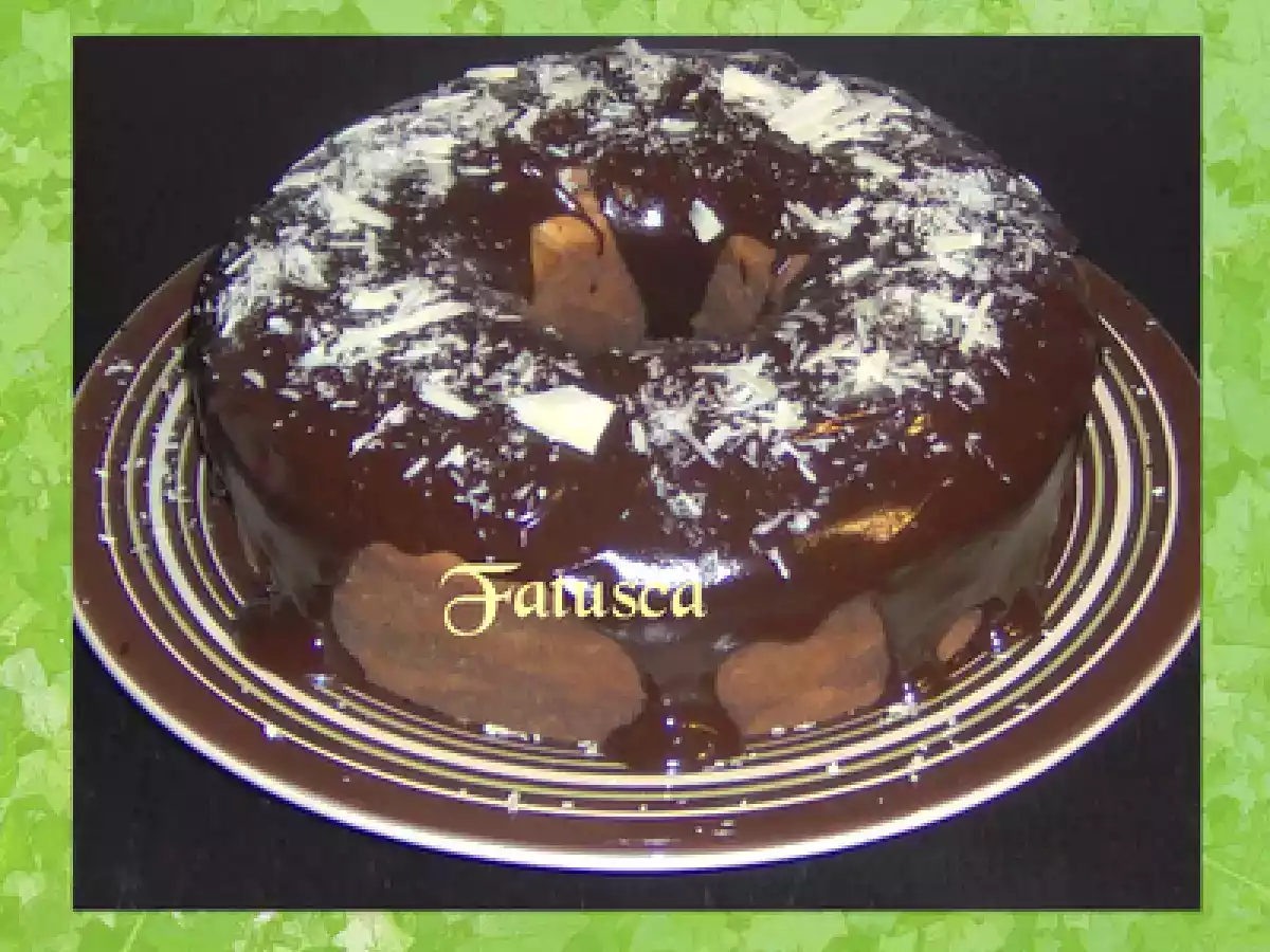 Bolo de chocolate e manteiga de amendoim