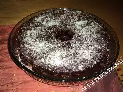 Bolo de chocolate guloso
