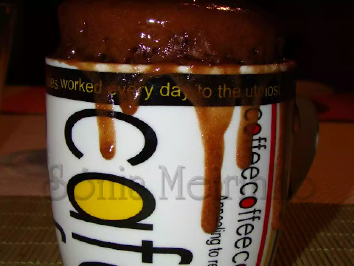 Bolo de Chocolate Guloso em Caneca ( Microondas ) - foto 2