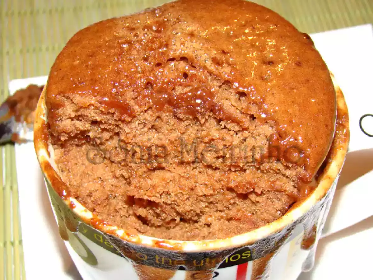 Bolo de Chocolate Guloso em Caneca ( Microondas ) - foto 5