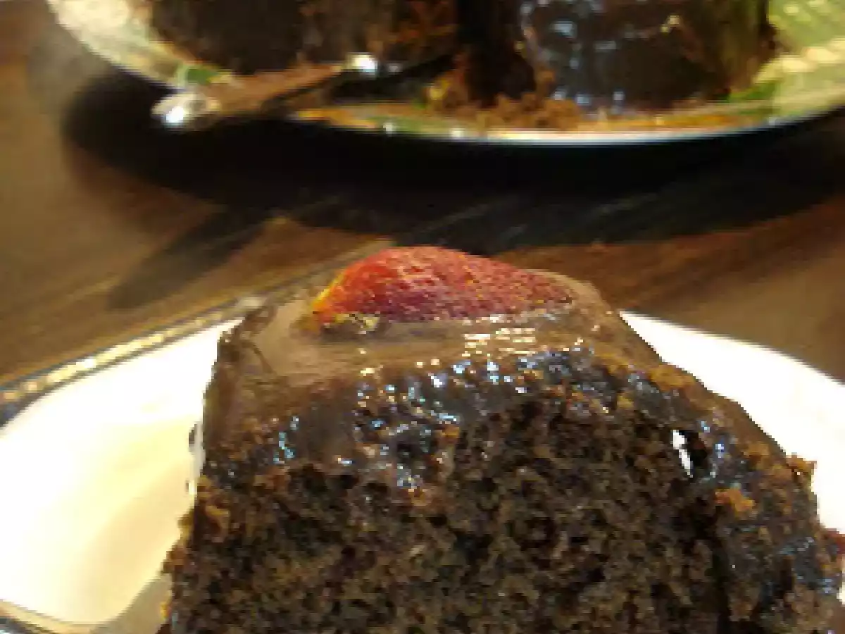 BOLO DE CHOCOLATE INTEGRAL