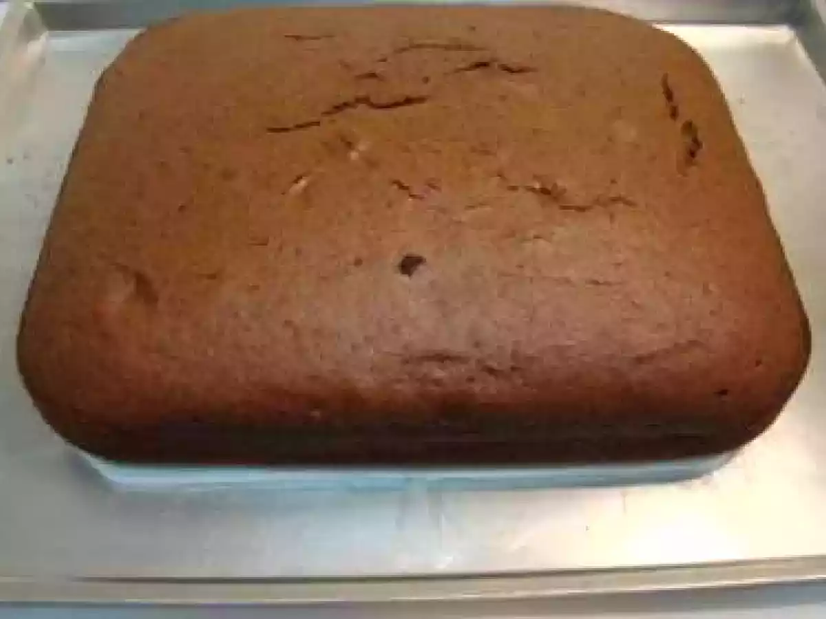 Bolo de chocolate muito fofo