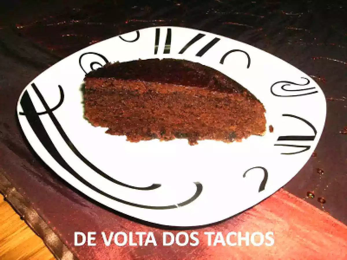 BOLO DE CHOCOLATE NEGRO - RECEITA SIDUL