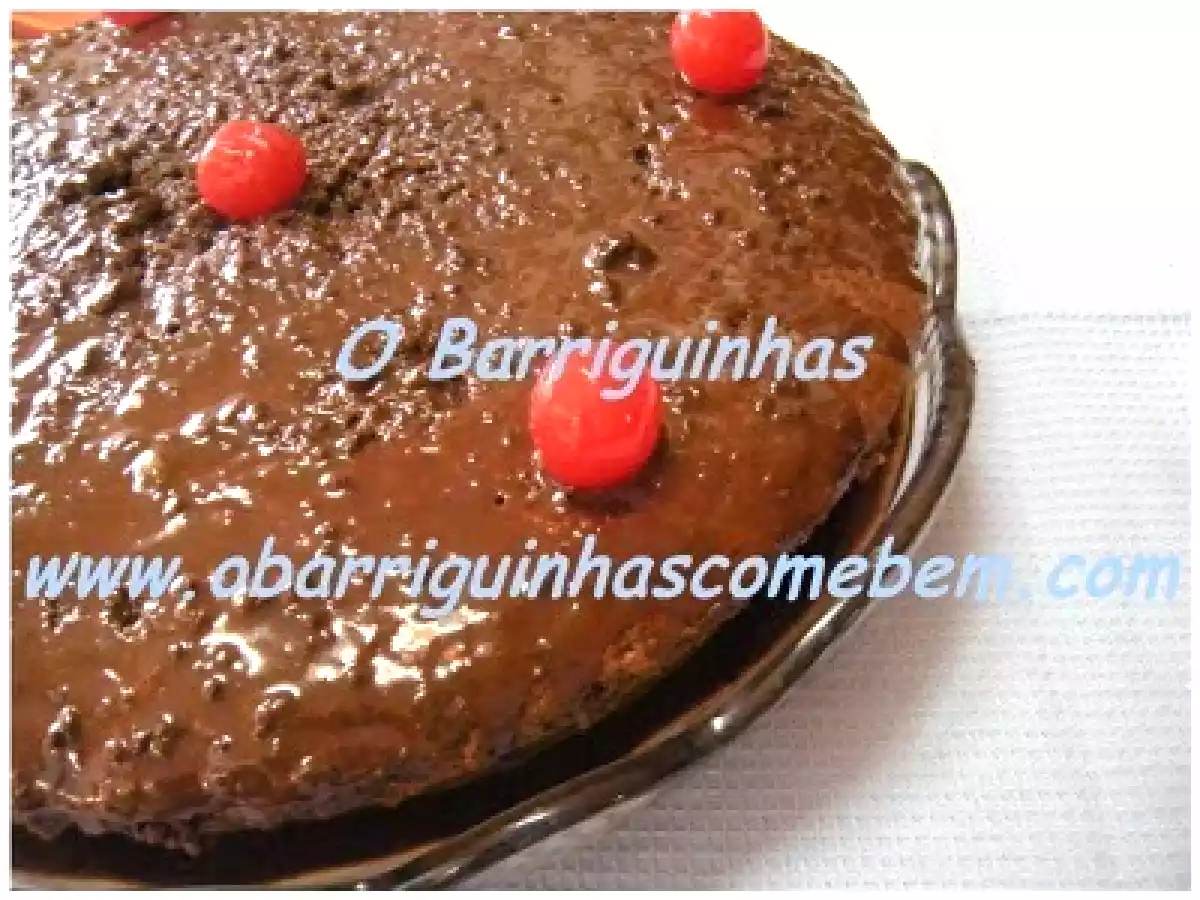Bolo de Chocolate no Copo Misturador
