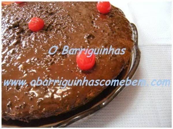 Bolo de Chocolate no Copo Misturador