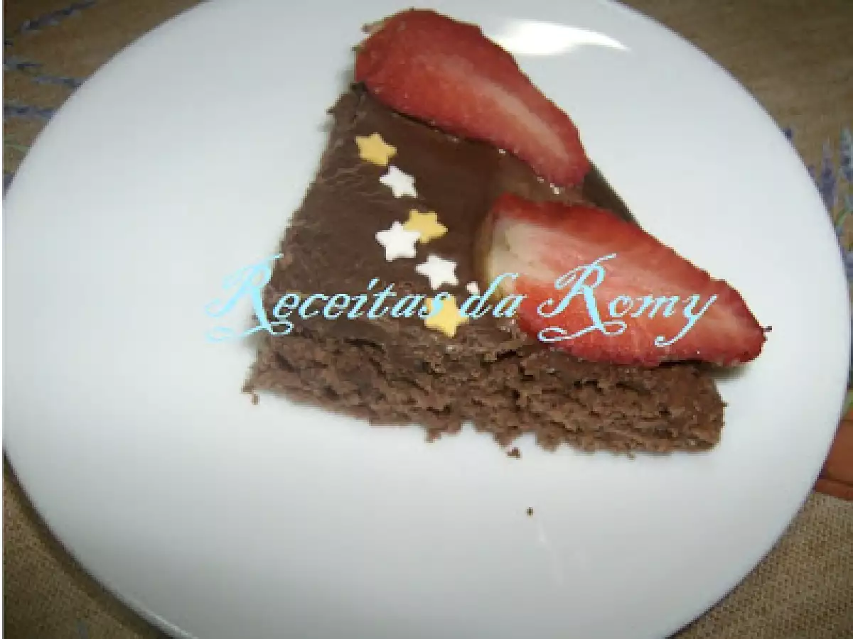 Bolo de chocolate para o dia de S. Valentim - foto 2