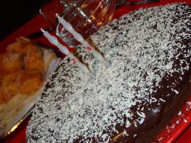 Bolo de Chocolate Recheado com Creme Russo e Coberto com Leite Condensado de Chocolate, foto 4
