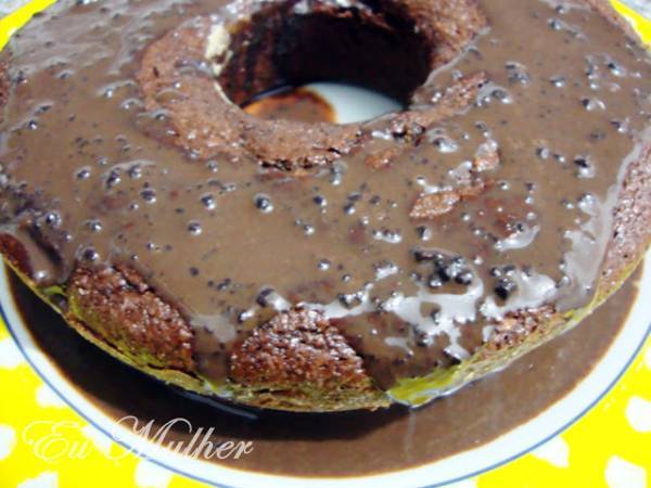 Bolo de Chocolate Sem Farinha de Trigo! - Arte do Chef