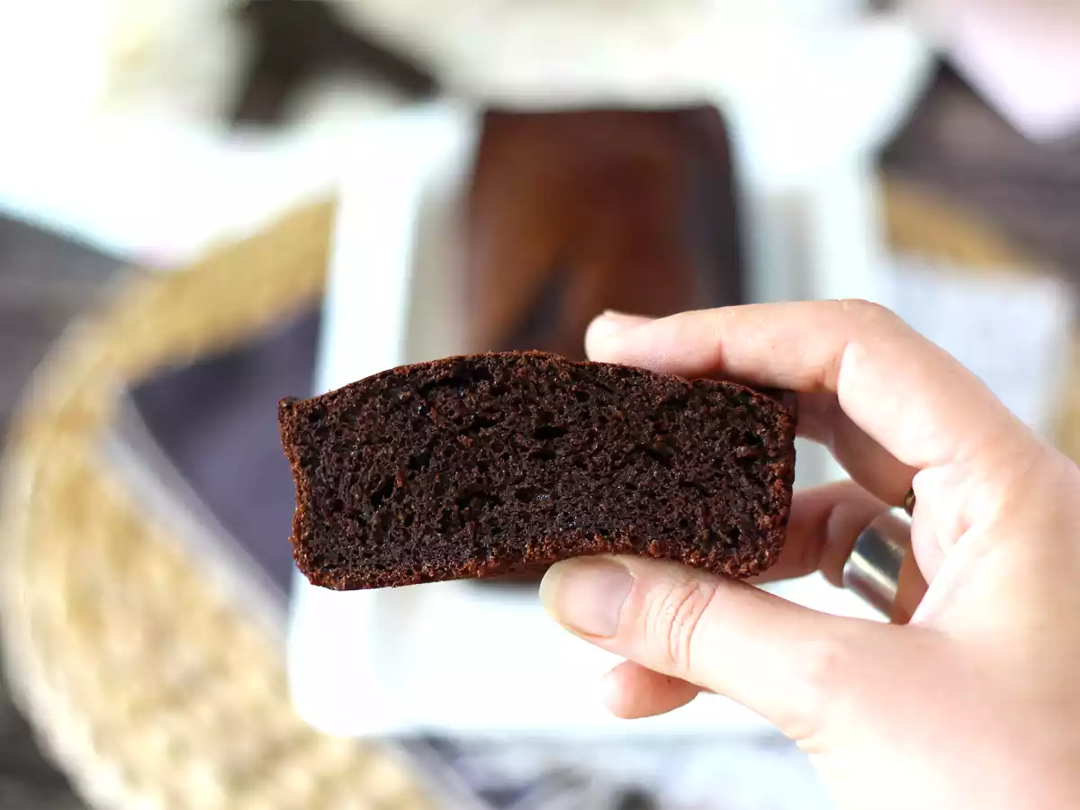 Bolo de chocolate sem ovos e sem manteiga! - foto 2
