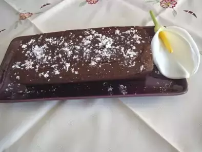 Bolo de chocolate vegan
