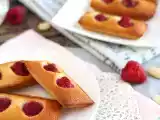 Bolo de claras, amêndoas e framboesas (financier), foto 2